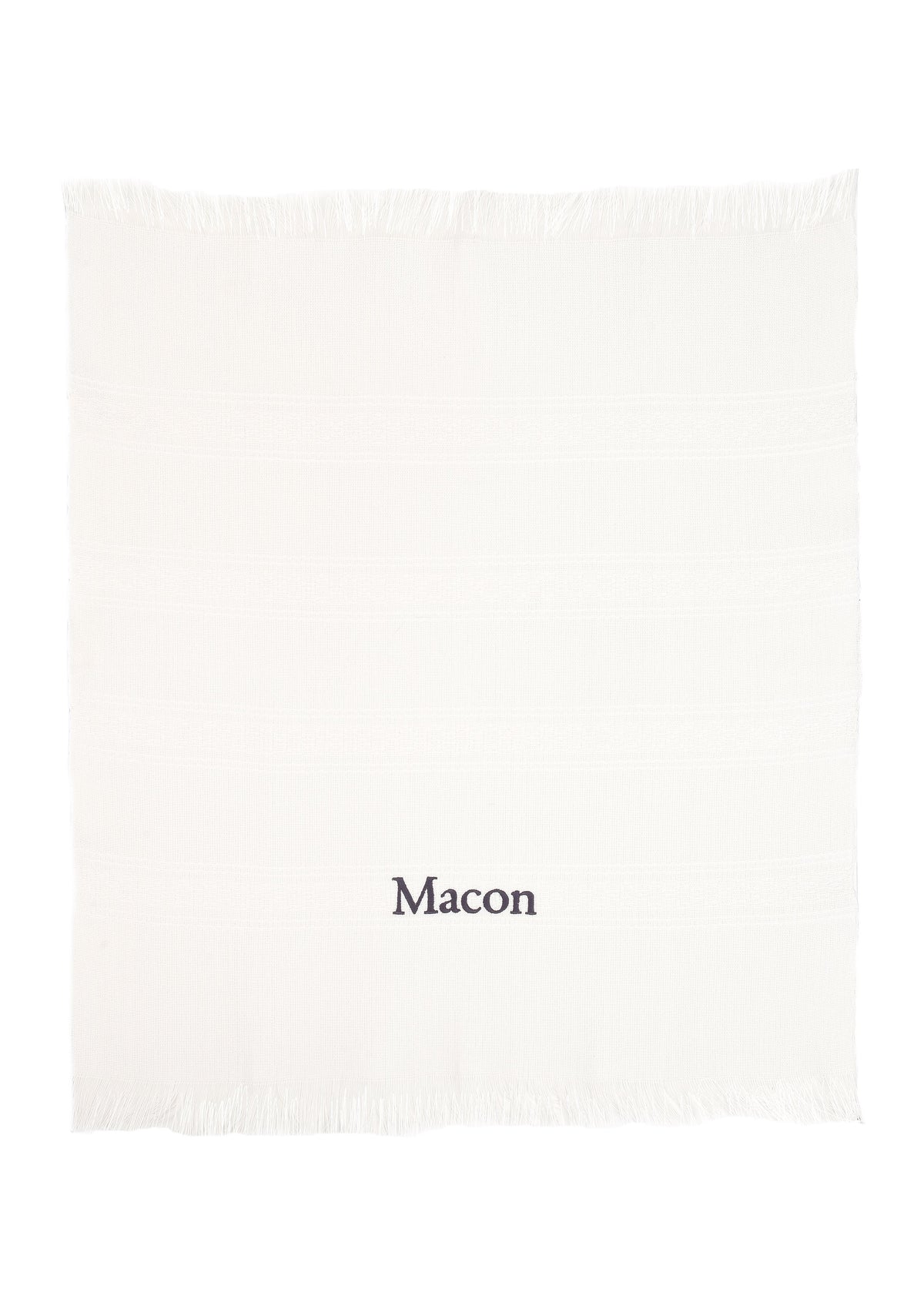 Monogrammed Cotton Kitchen Towel in White, Set of 2