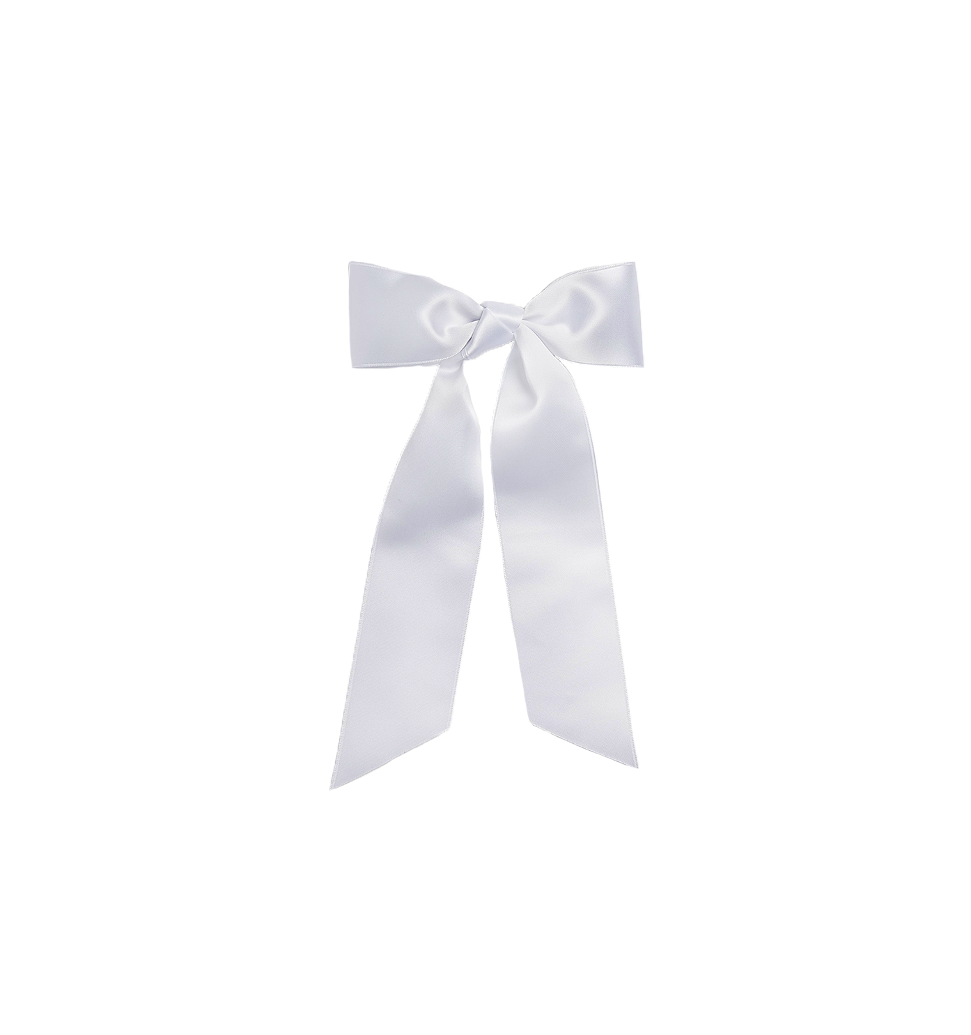 The Belle Bow in White