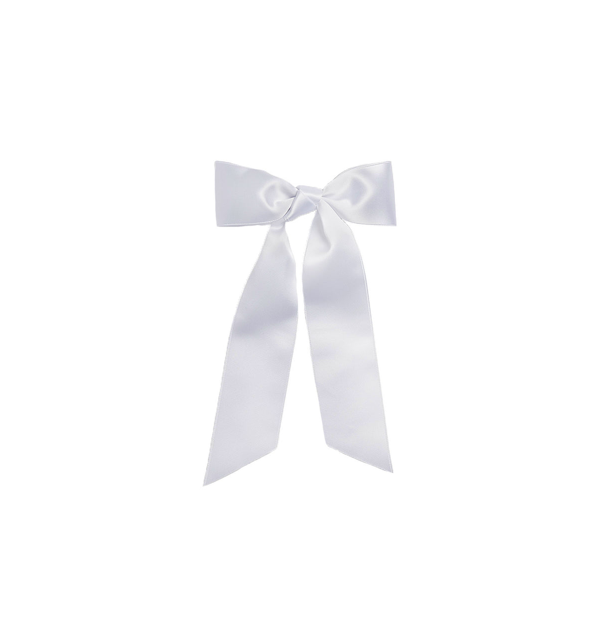 The Belle Bow in White