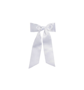 The Belle Bow in White