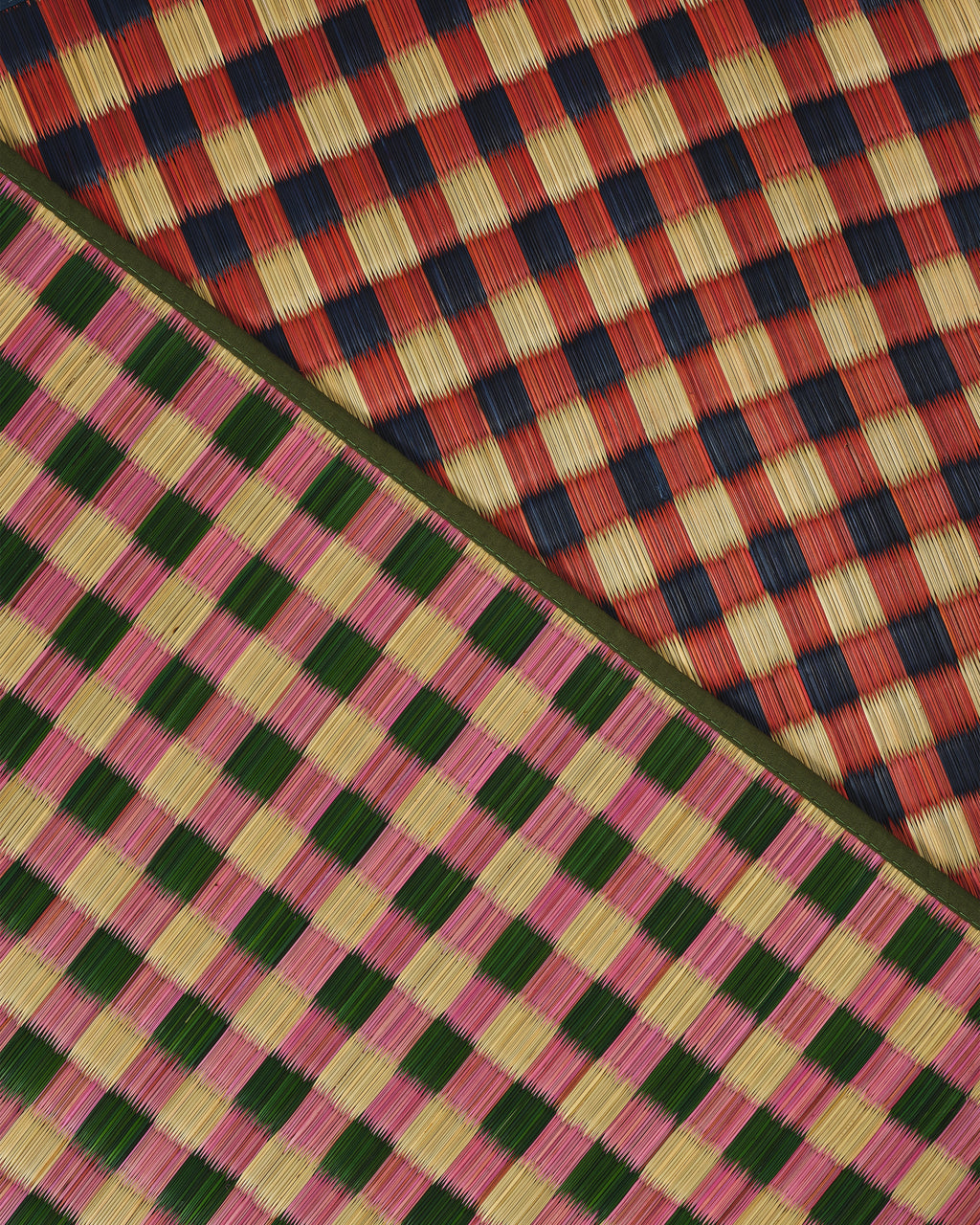 Capri Placemat, Red and Blue
