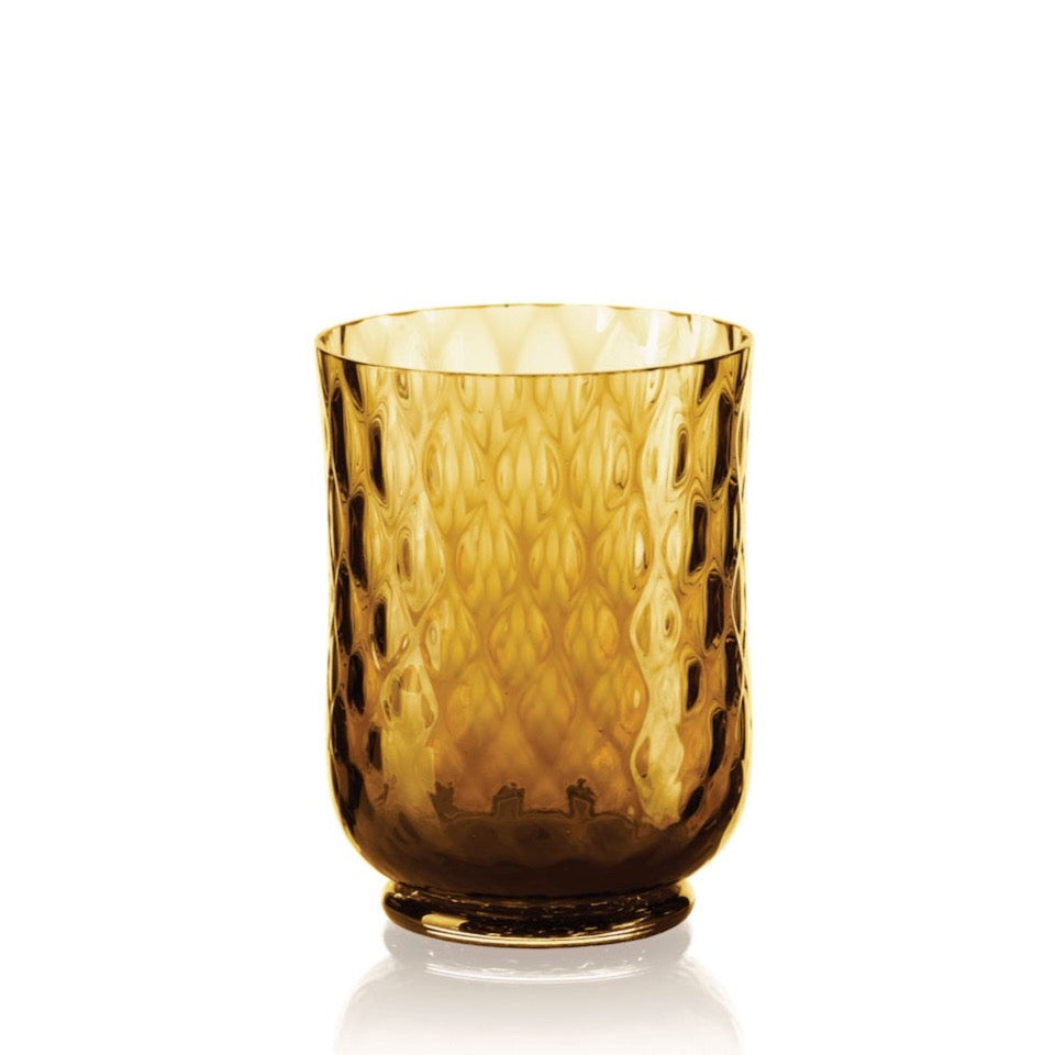 Balloton Water Glass in Amber