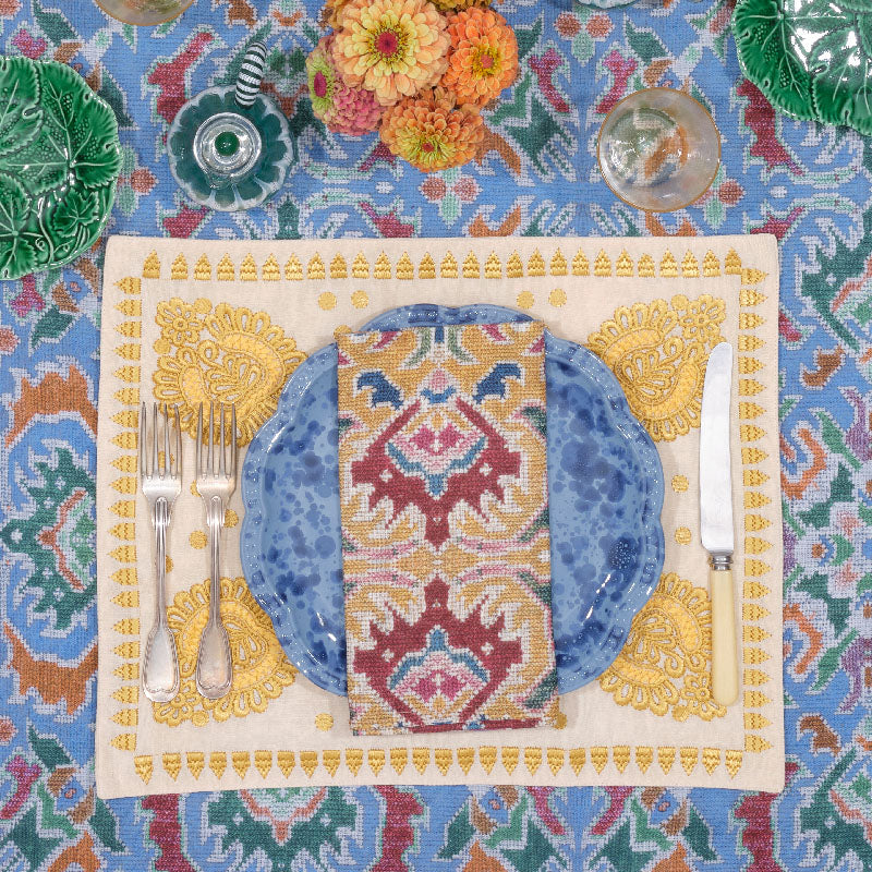 Fiamma Napkins in Yellow, Set of 4