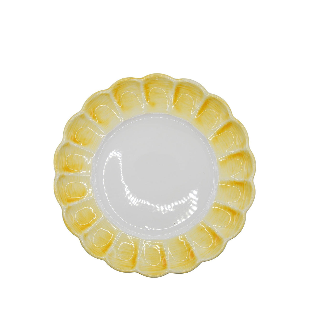 Lido Dinner Plate, Yellow, Set of 4 - Skye McAlpine Tavola