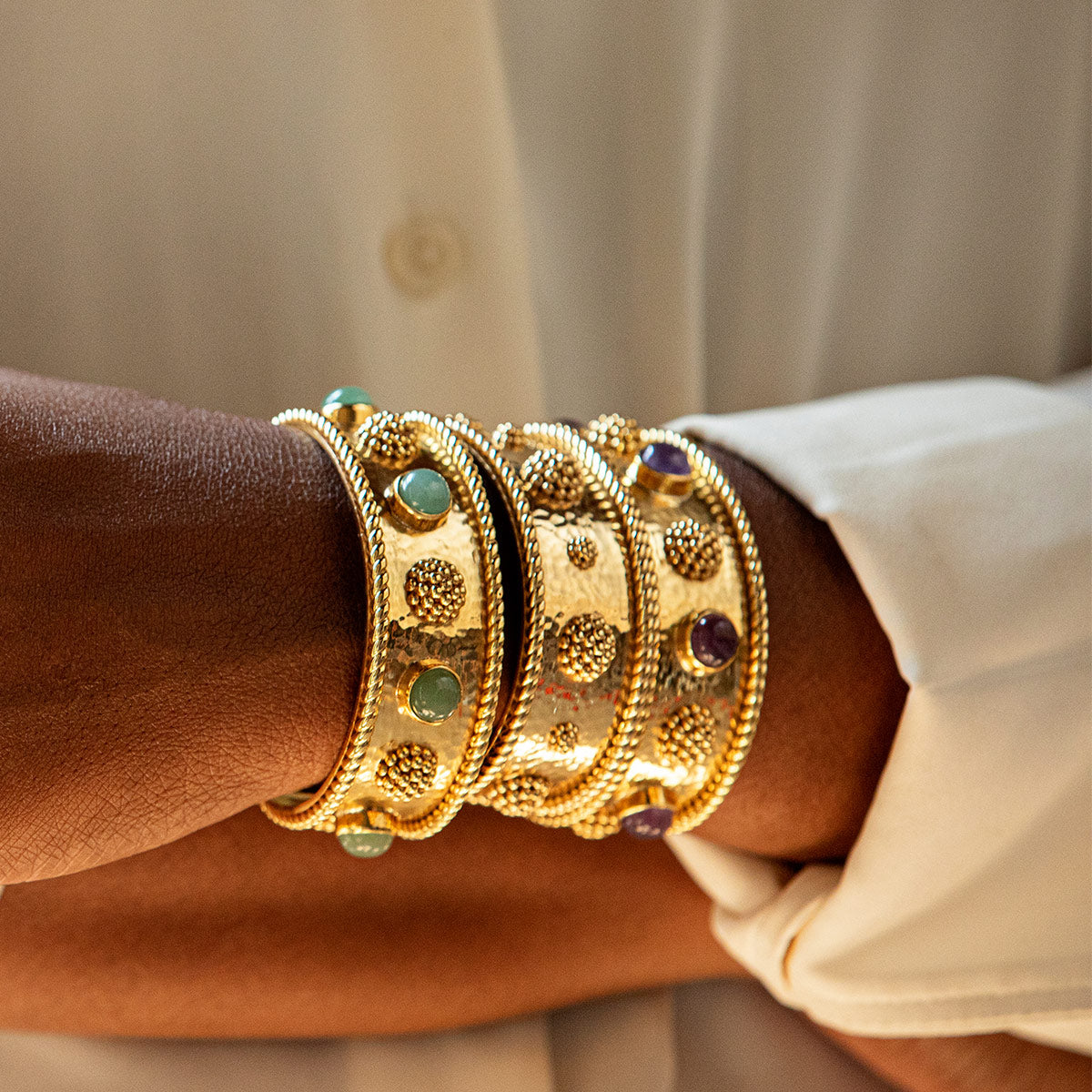 Berry Cuff in Gold