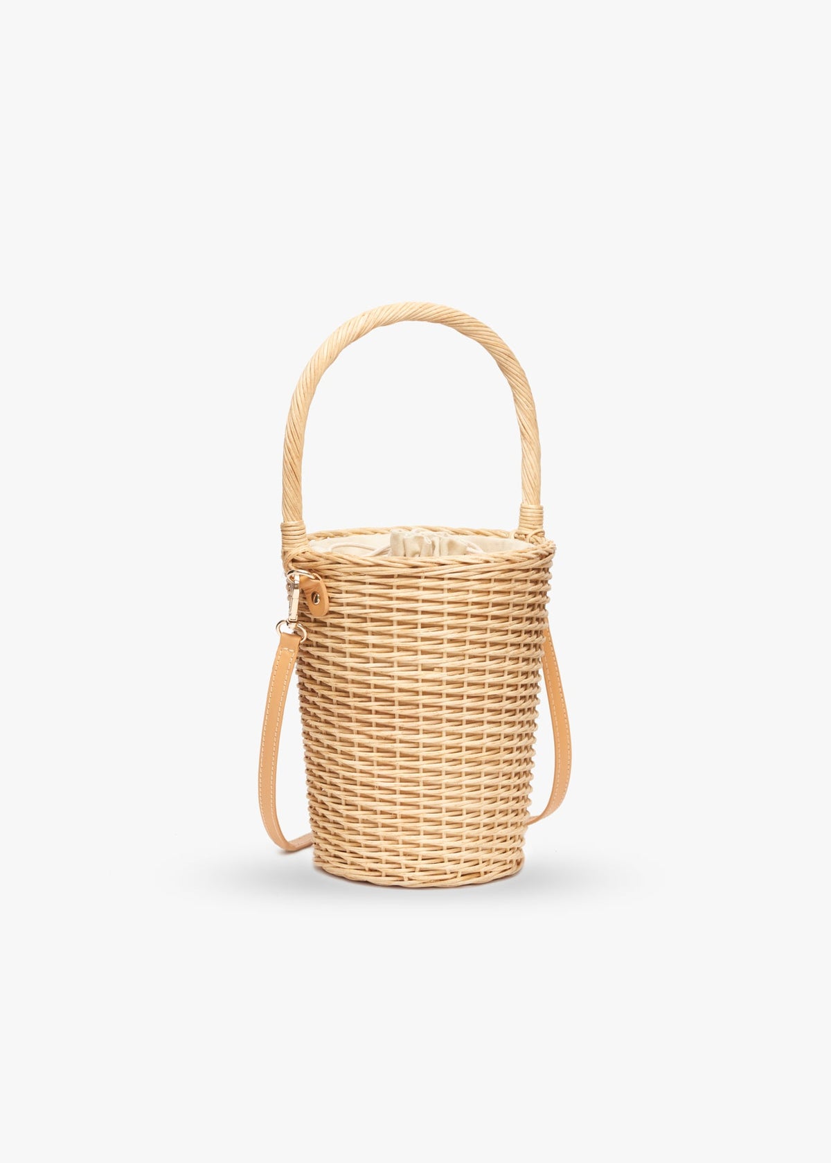 Zoey Wicker Basket Bag