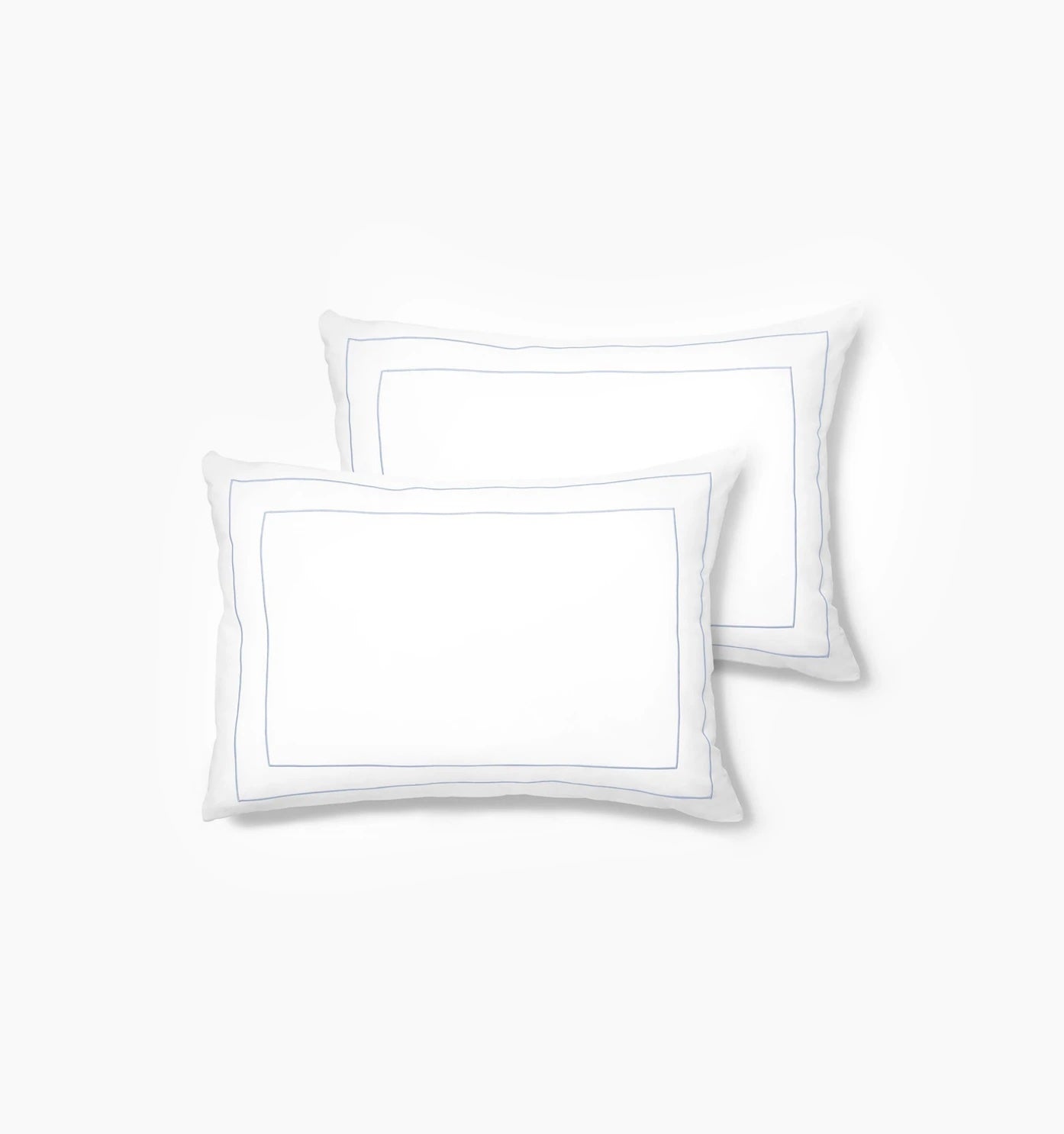 Chancery Lane Pillowcase Set - Blue, Standard Size
