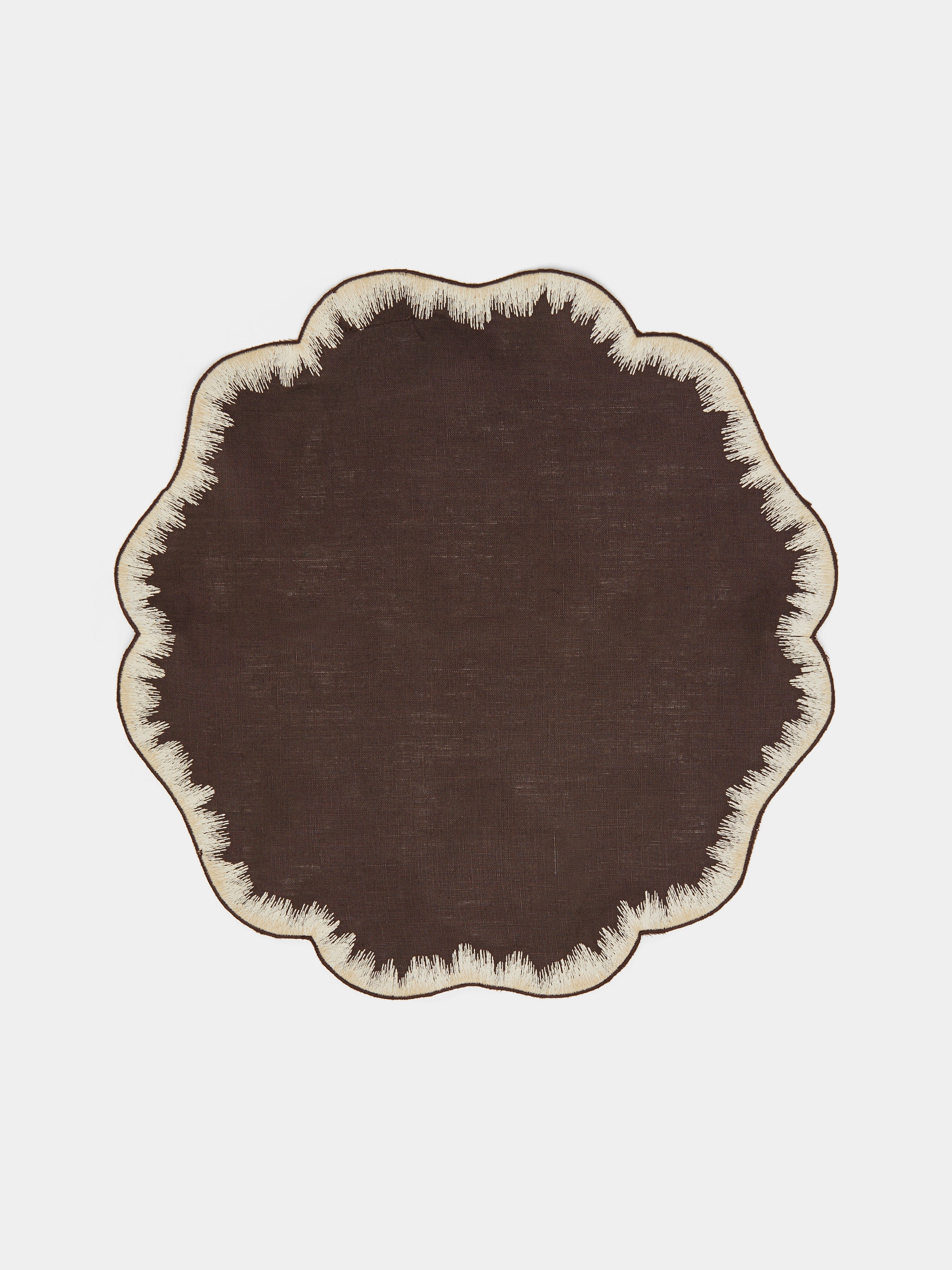 Valver Embroidered Linen Placemat (Set of 4)