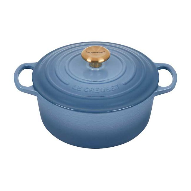 4.5 Qt. Round Dutch Oven Color: Chambray