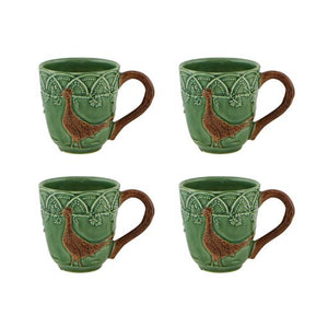 Woods Mug Pheasant, Set of 4