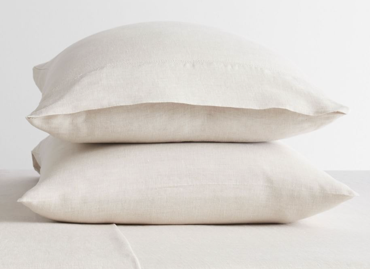 Belgian Flax Linen Pillowcases - Set of 2