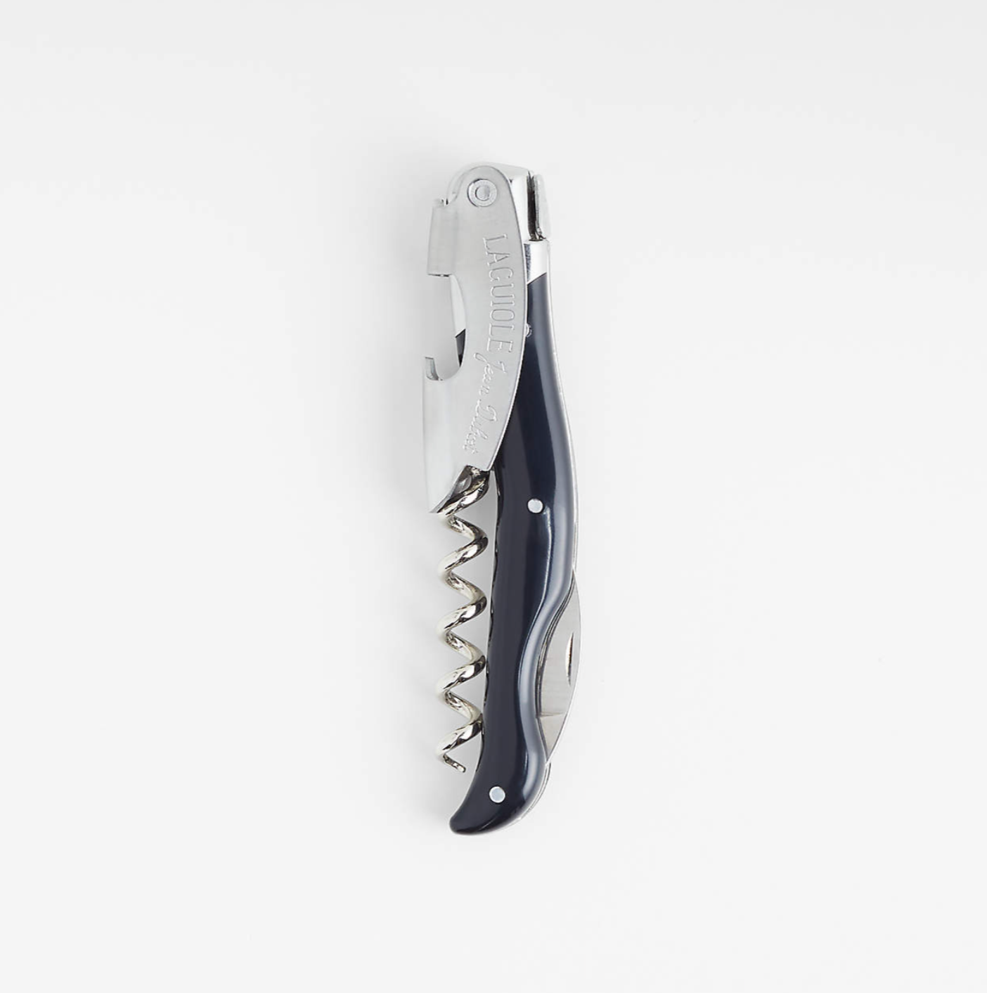 Black Laguiole Jean Dubost Millesime Waiter's Corkscrew