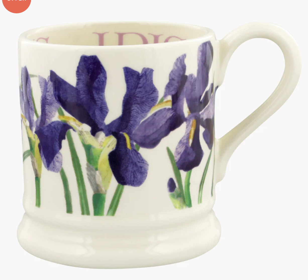 Blue Iris 1/2 Pint Mug