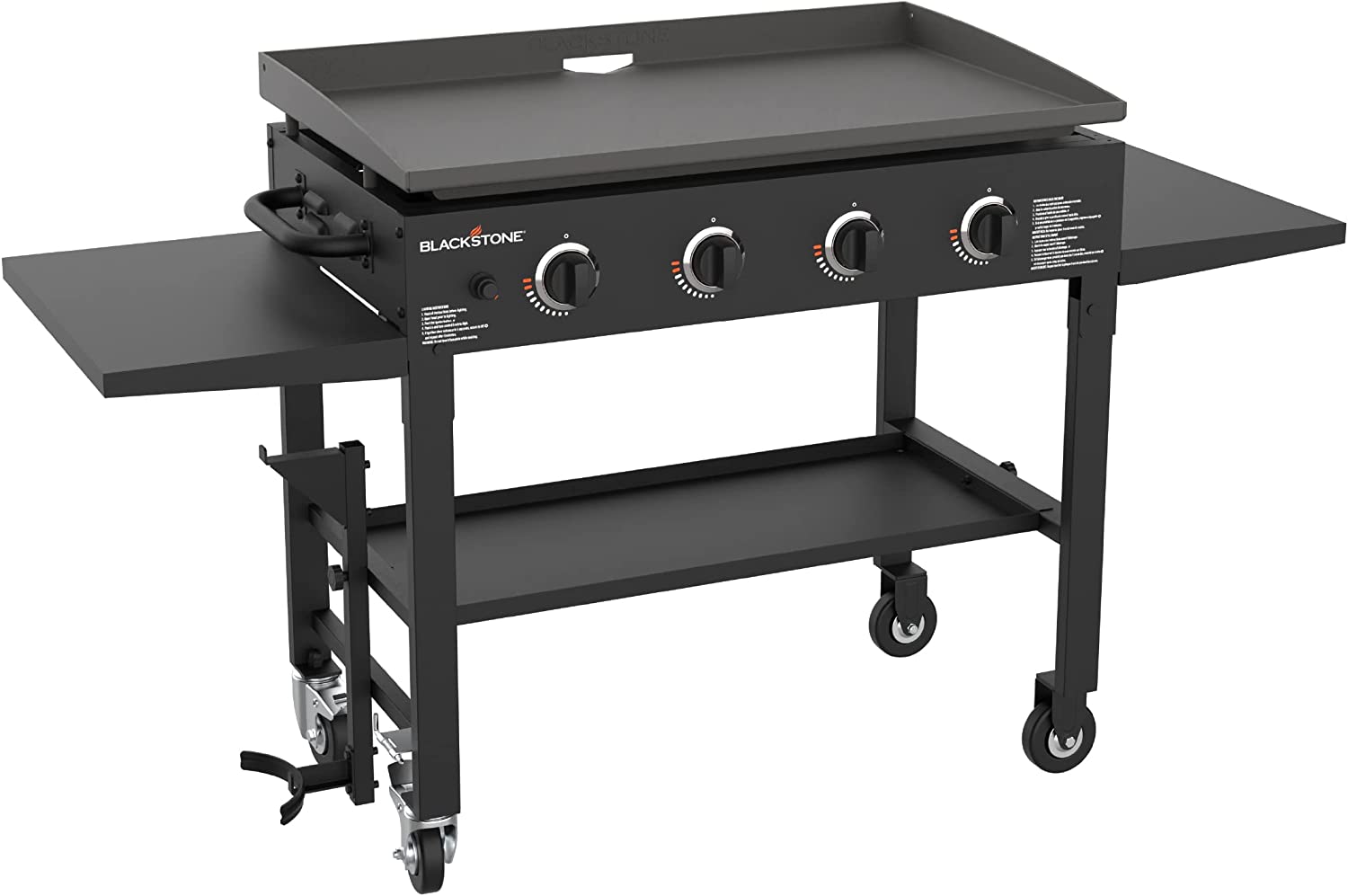Blackstone 36" Gas Griddle Cooking Station 4 Burner Flat Top Gas Grill