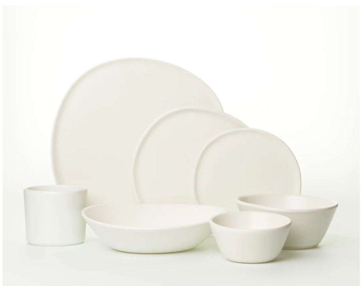 7 Piece Ripple Dinner Setting
