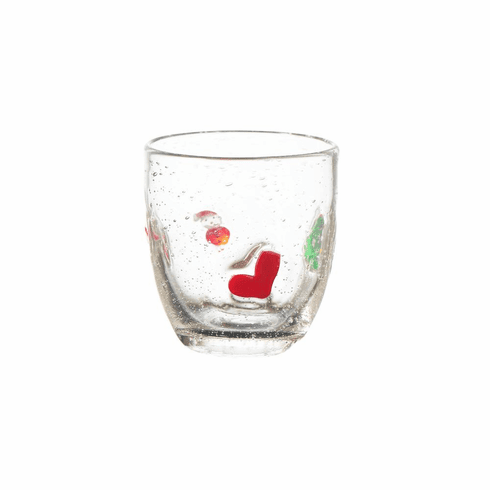 Bubble Glasses, Jingle Collection (Set of 4)