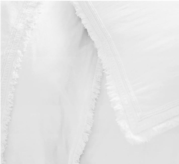 Solana Percale King Duvet Cover