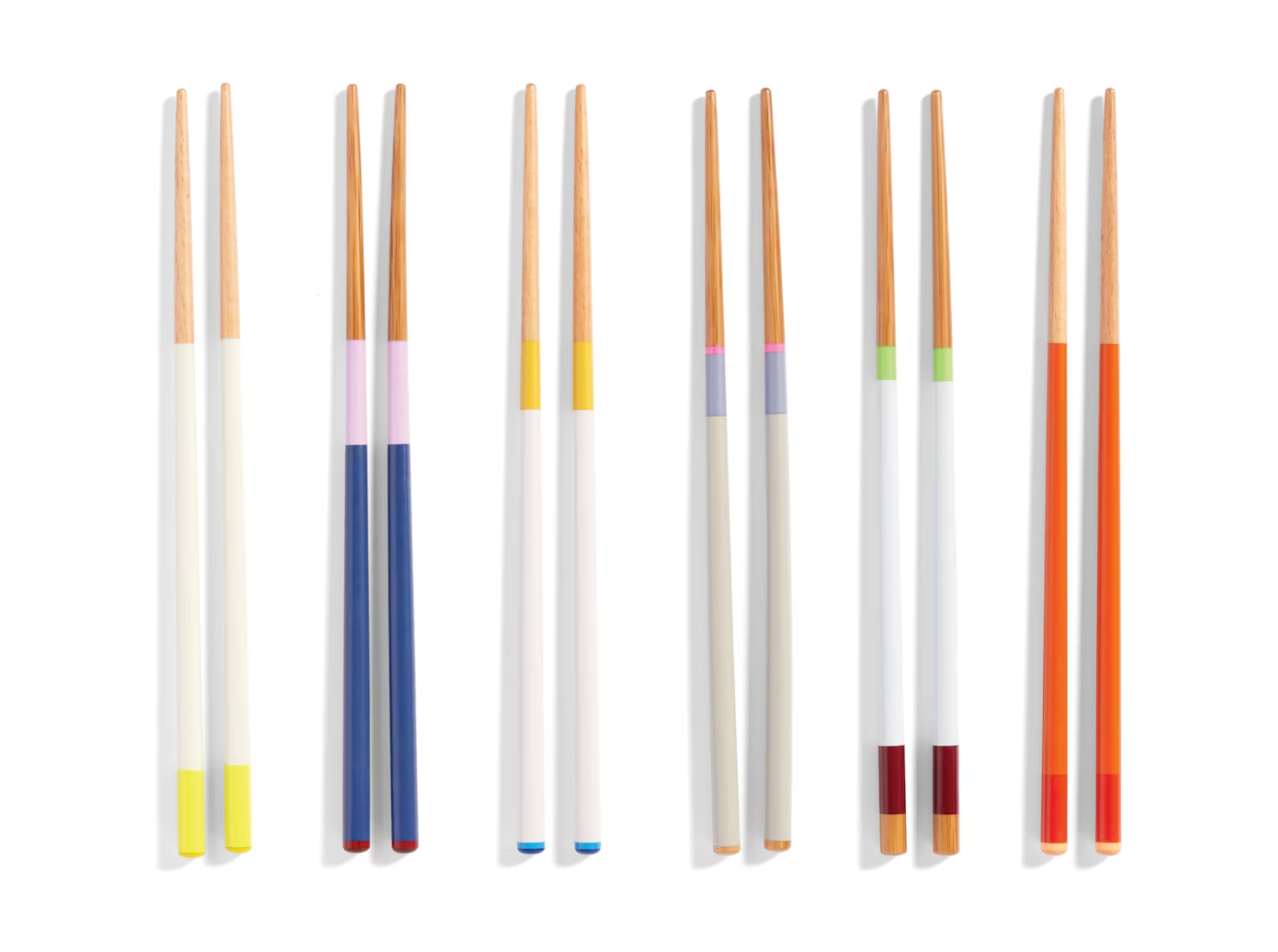 Colour Chopsticks, Set of 6 Pairs