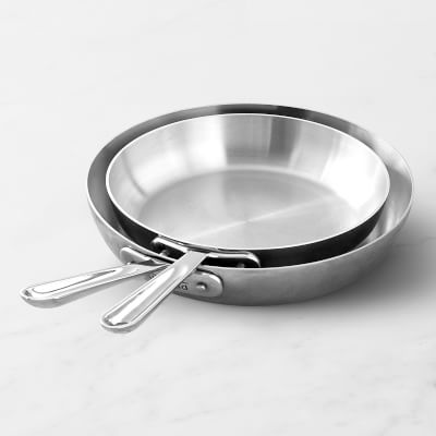 All-Clad d5 Stainless-Steel French Skillets, Set of 2