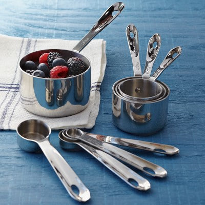 All-Clad Stainless-Steel Measuring Cups & Spoons Set