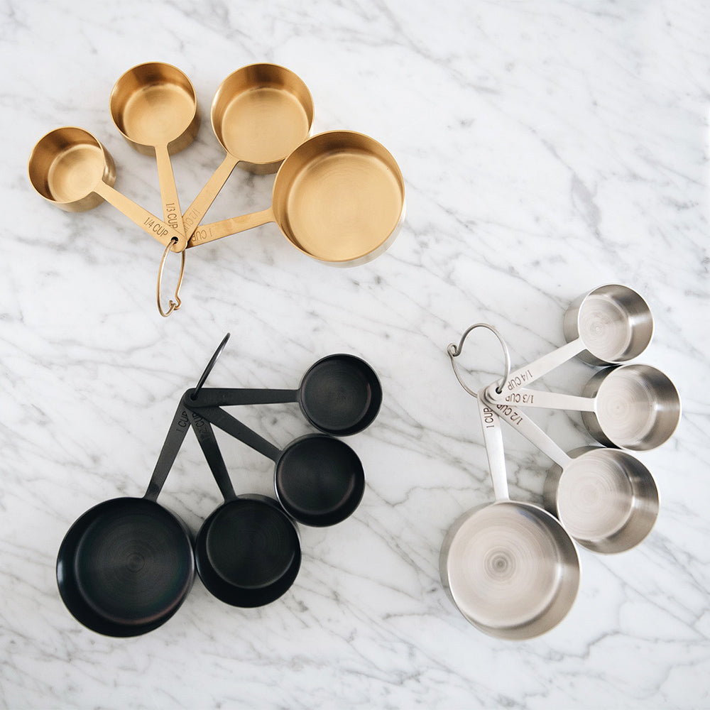 Artisan Measuring Cups - Brushed Gold