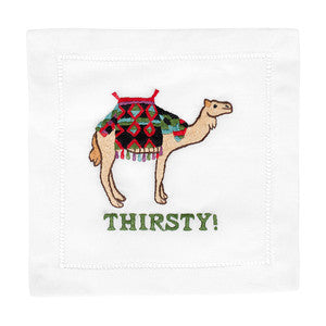 Thirsty Cocktail Napkins, Set of 4