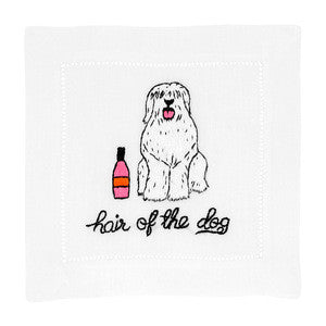 Hair Of The Dog Cocktail Napkins, Set of 4