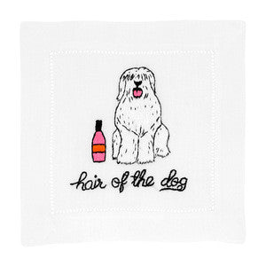 Hair Of The Dog Cocktail Napkins, Set of 4