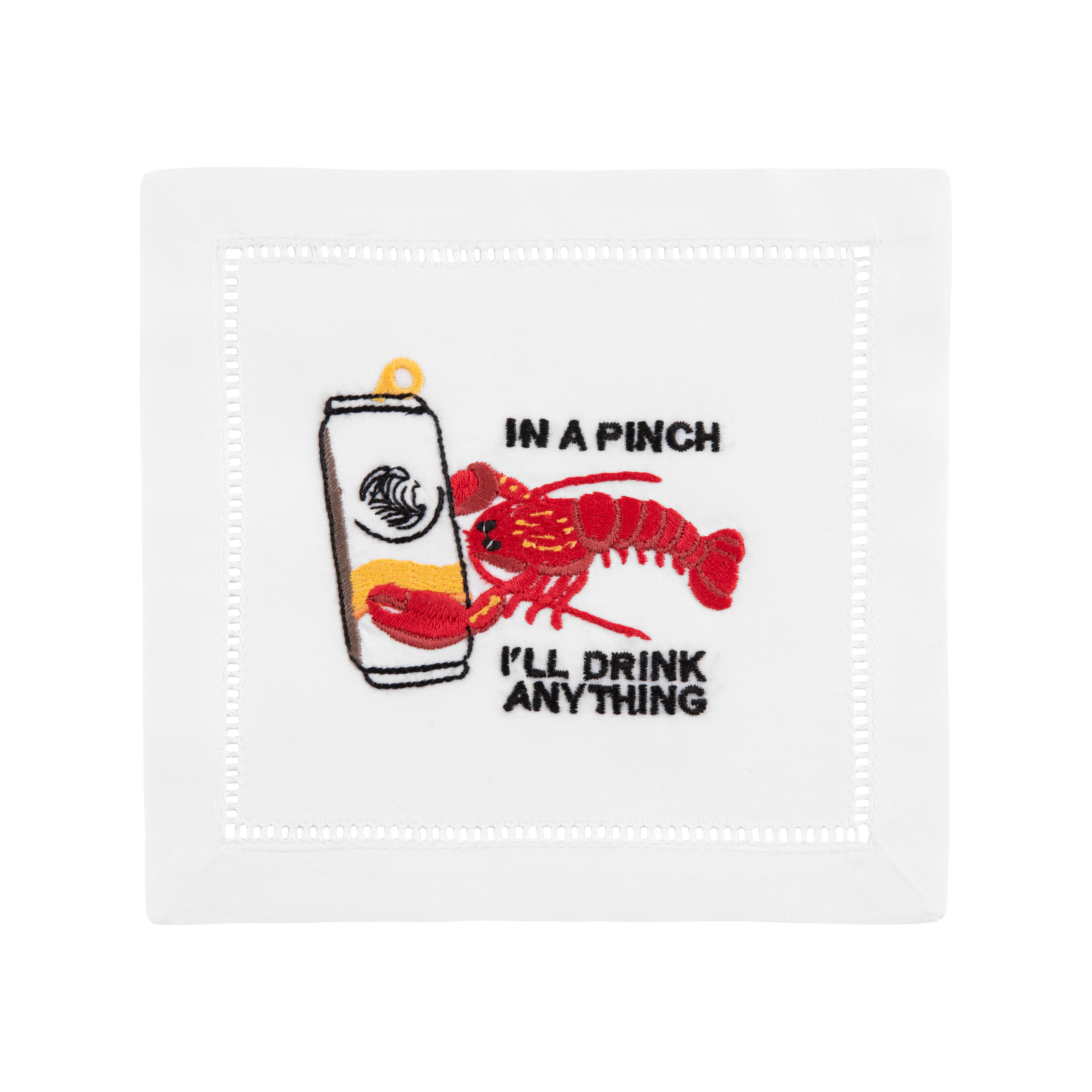 Lobster Cocktail Cocktail Napkins, Set of 4