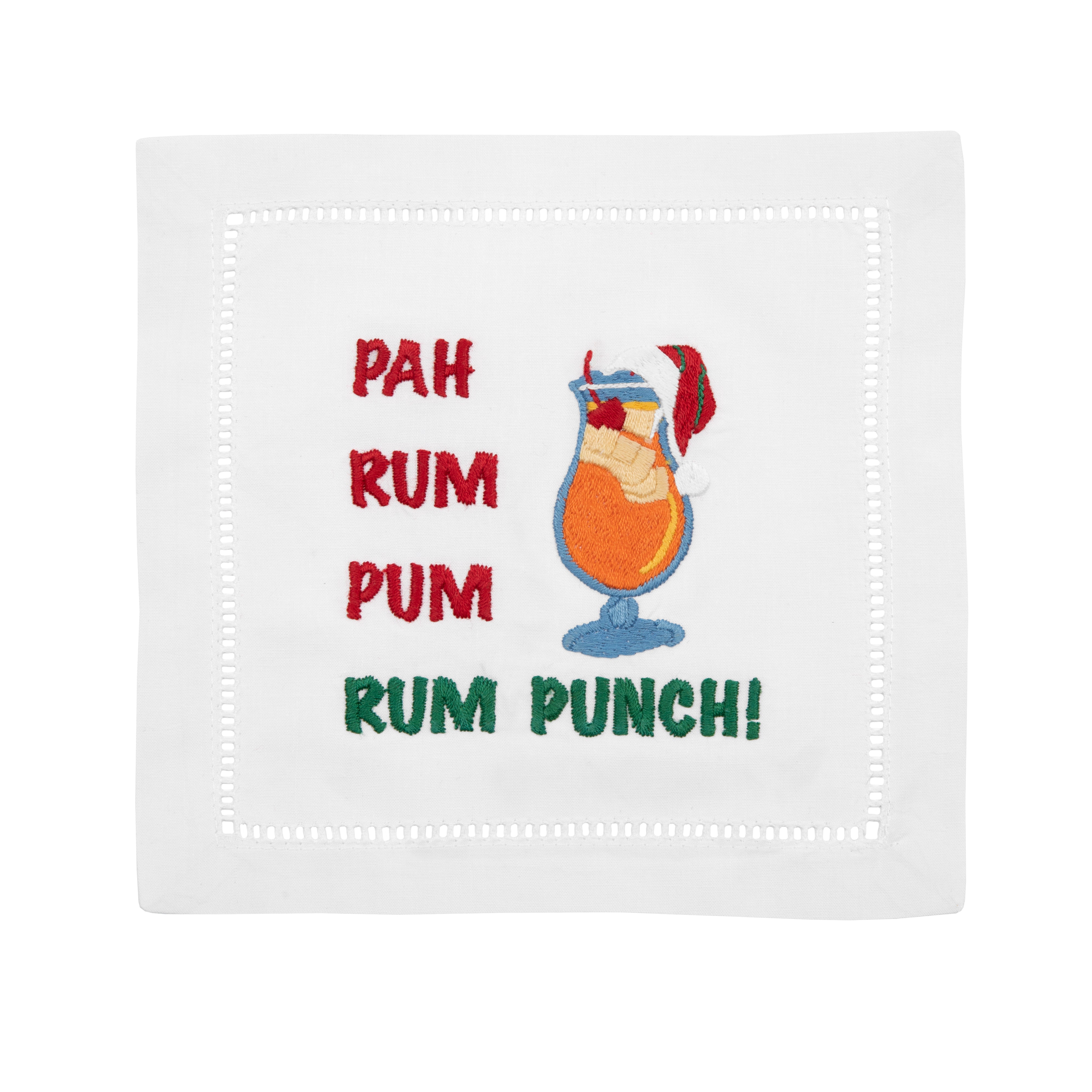 Pah Rum Punch! Cocktail Napkins, Set of 4