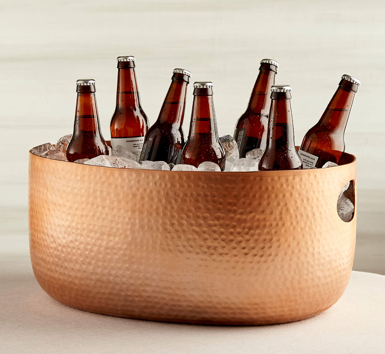 Bash Copper Beverage Tub
