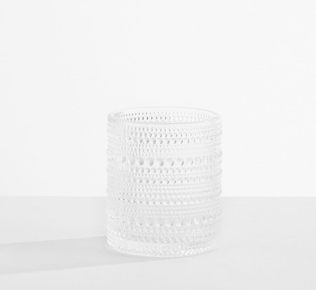Beaded Drinking Glasses, Set of 6
