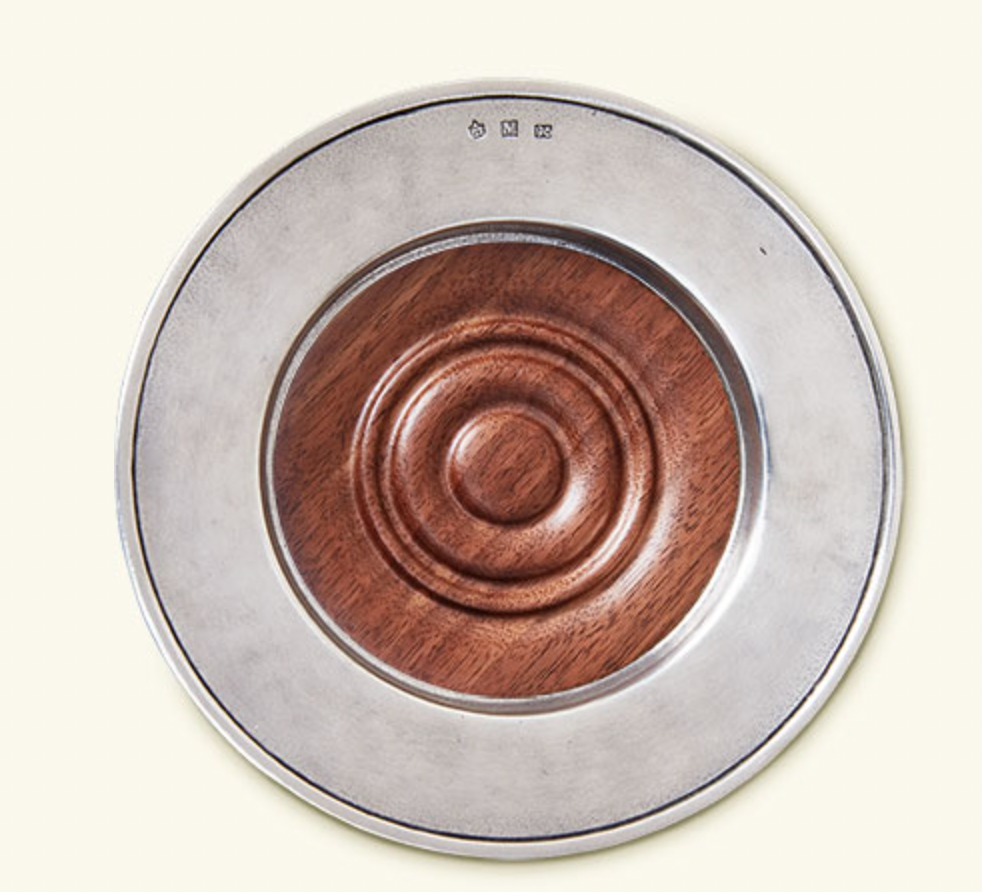 Convivio Bottle Coaster w/Wood Insert