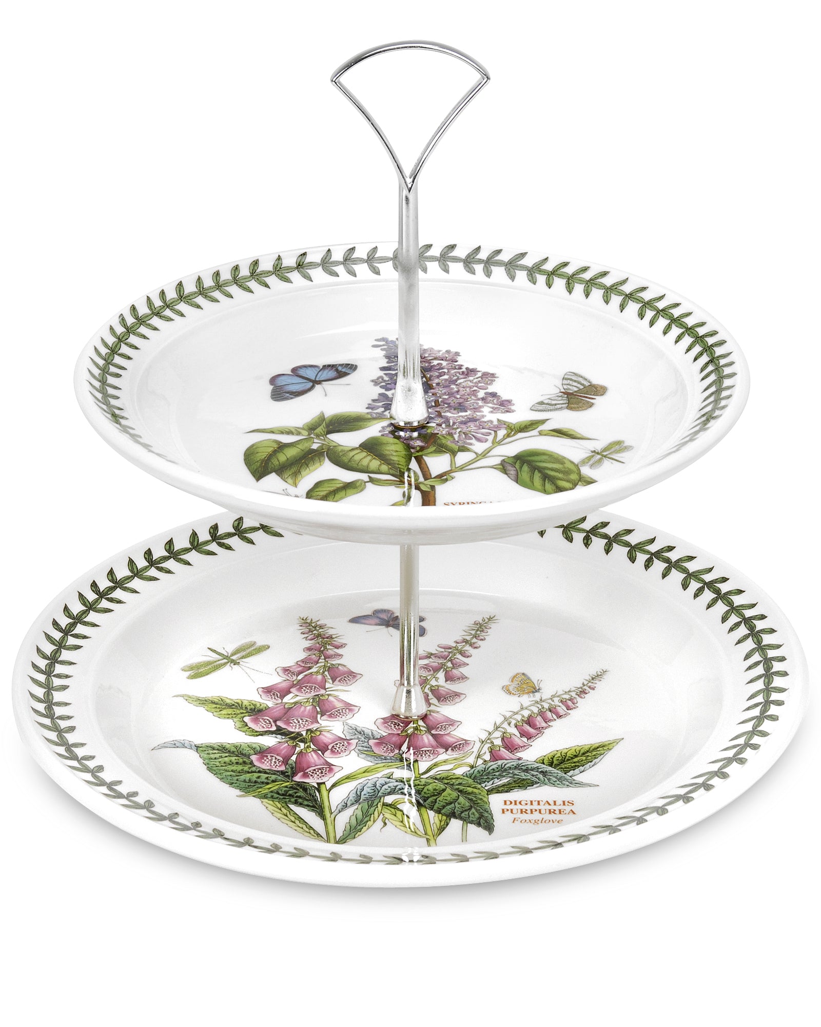 Botanic Garden 2 Tiered Cake Stand