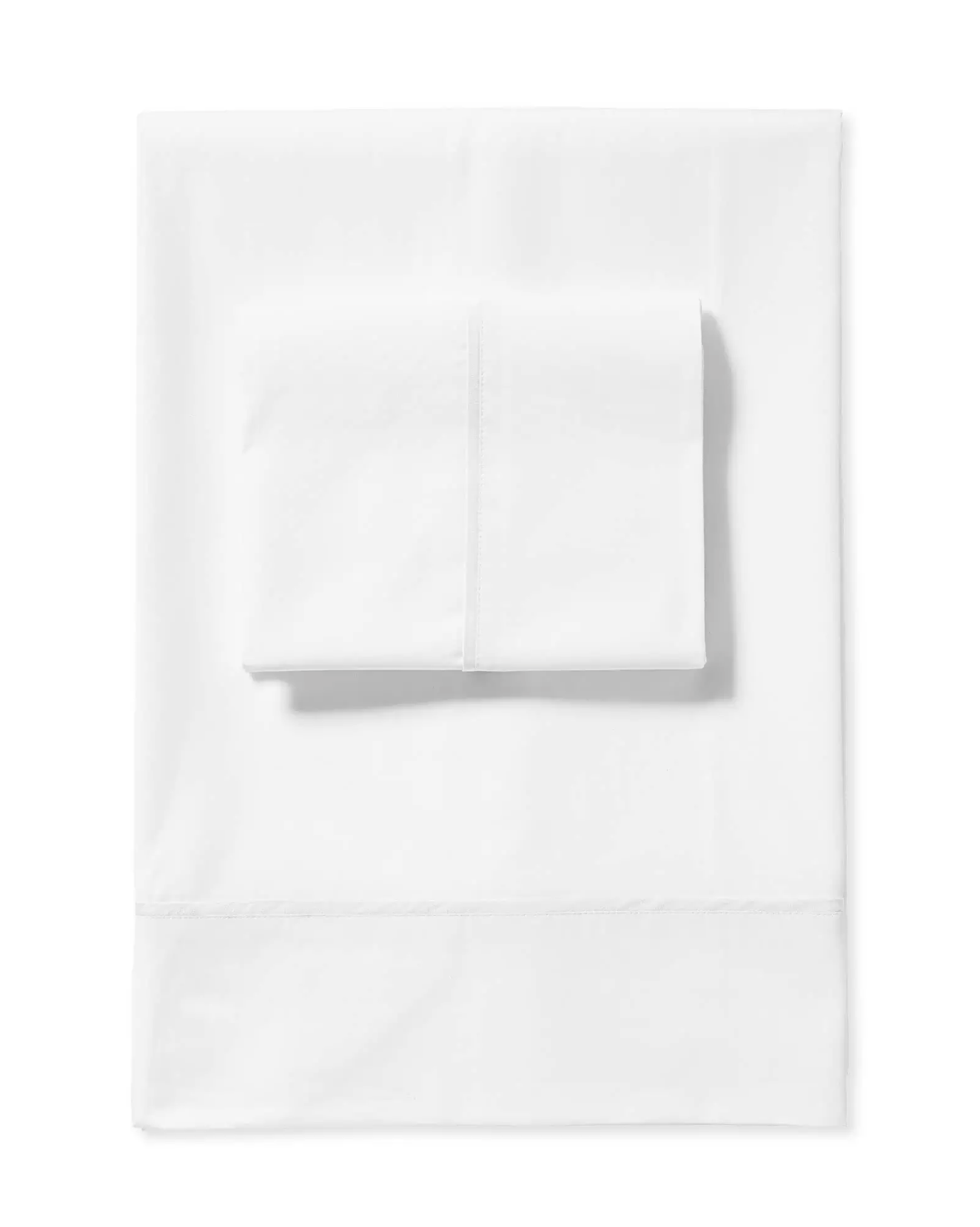 Beach Club Percale Sheet Set, Queen, White
