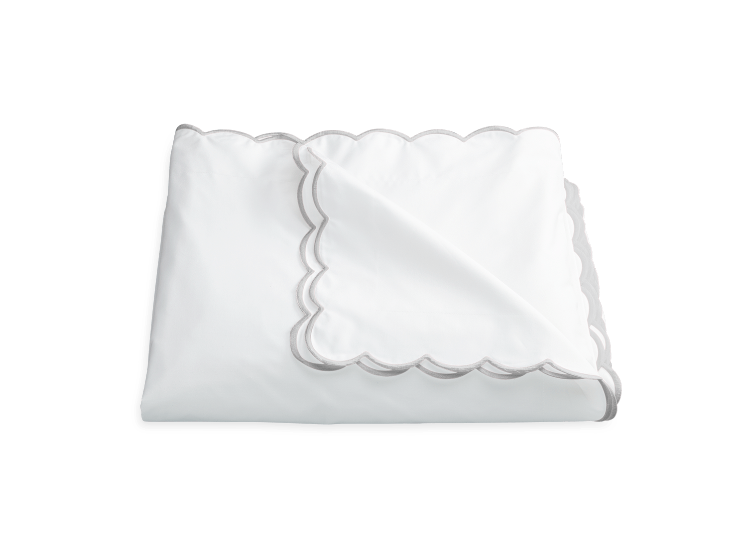 Dakota Duvet Cover - King - Silver