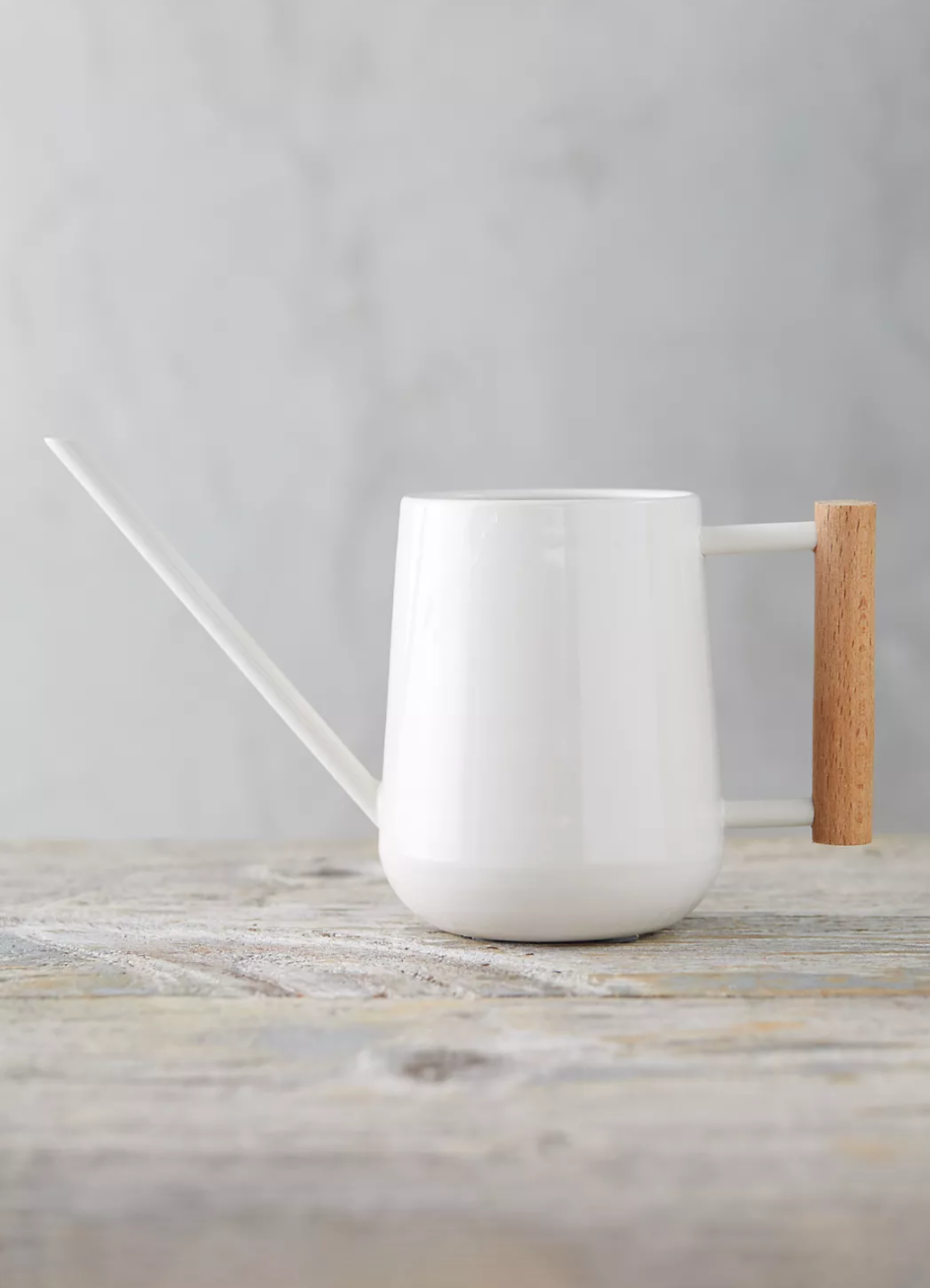 Beech Wood Handle Watering Can (+tax/shipping)