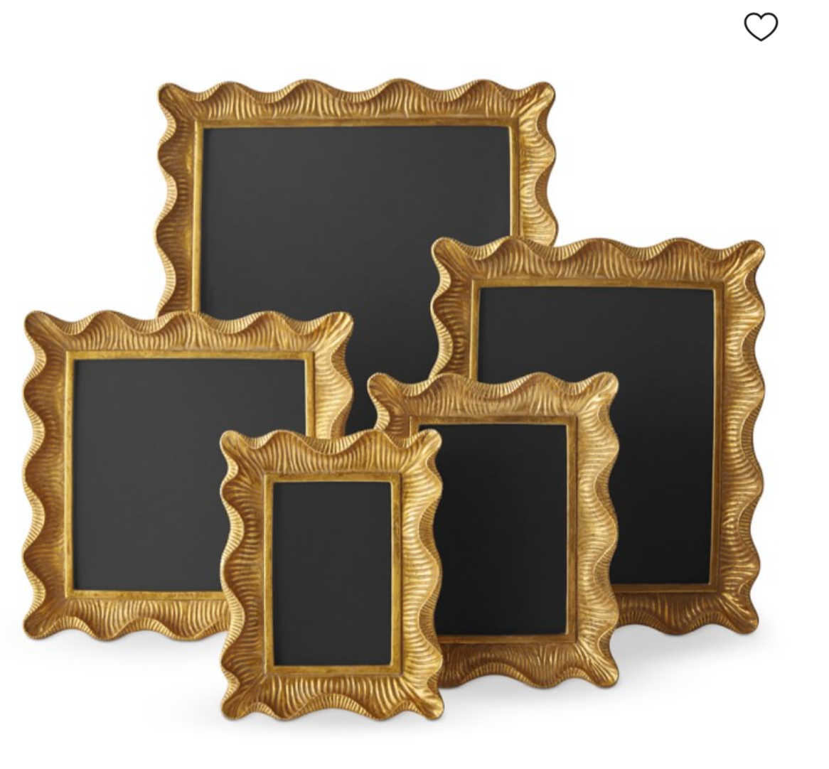 AERIN Gold Scalloped Gallery Frame - 5x6