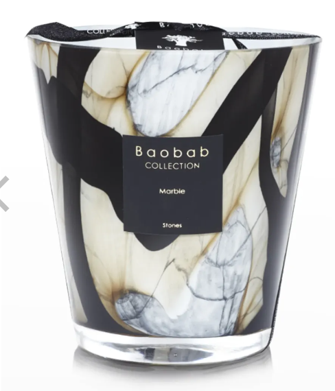 Baobab Collection 16 Stones Marble Scented Candle