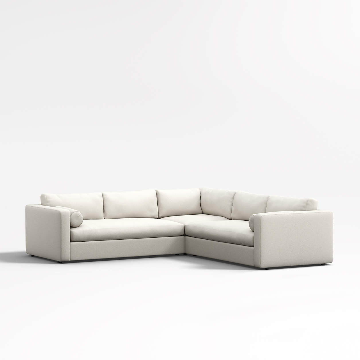 Aris Deep 3-Piece Corner Sectional - Thrive Quartz