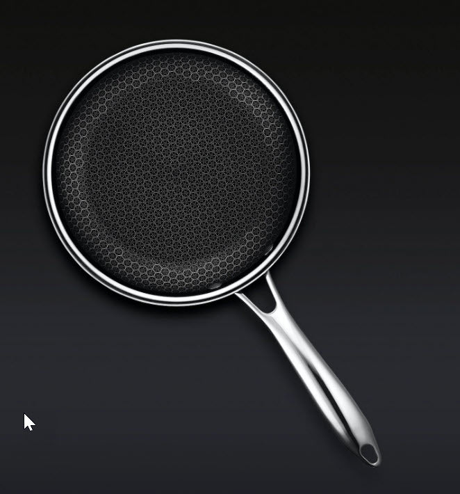 8" Hexclad Hybrid Pan