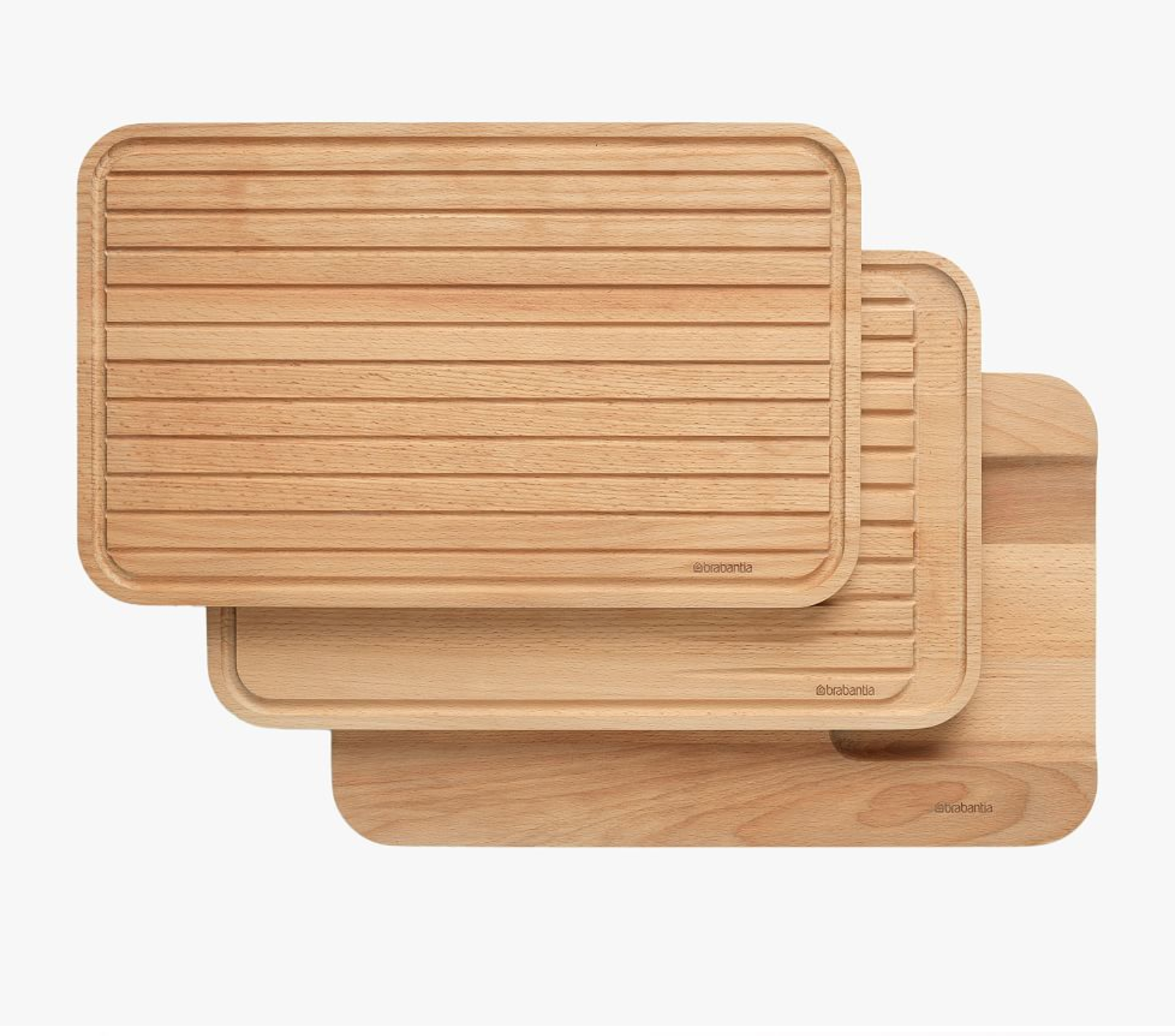 Brabantia Beechwood Cutting Boards - Set of 3