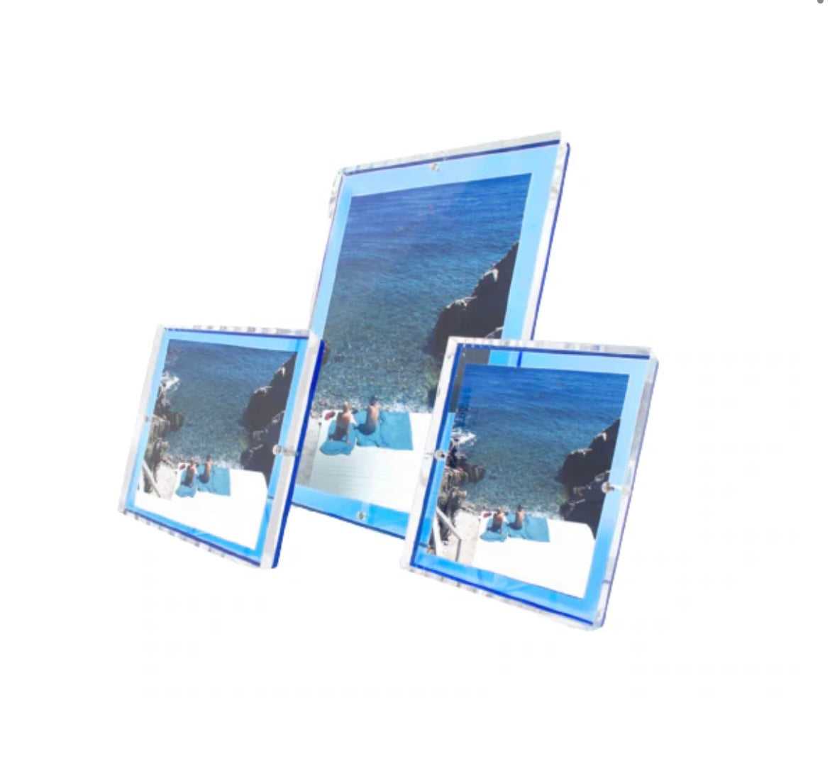 Snap Frame in Lagoon - 8x10