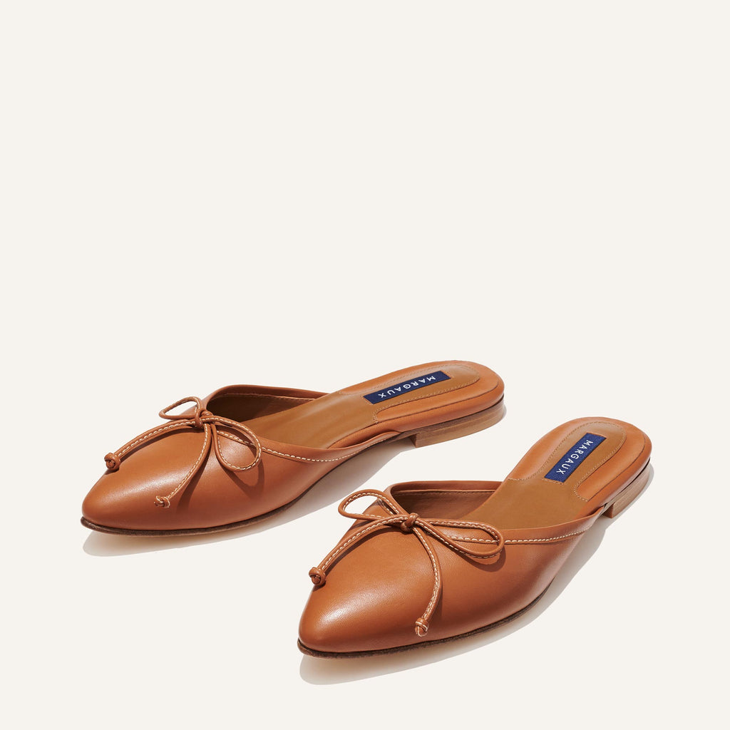 The Ballet Mule in Saddle Nappa