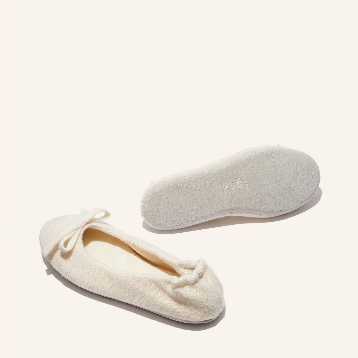 The Ballet Slipper in Ivory