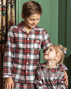 Children’s Balmoral Tartan Pajama Set