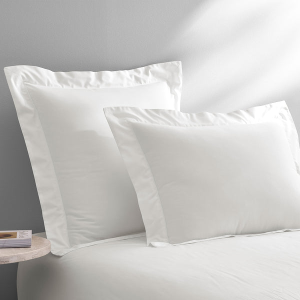 Bamboo Sateen White Shams