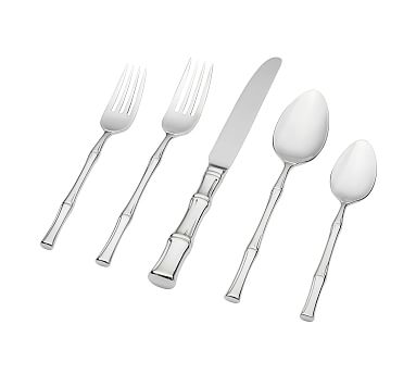 Bamboo Stainless Steel Flatware
