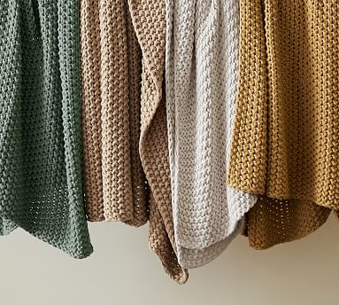 Bayside Seed Stitch Throw
