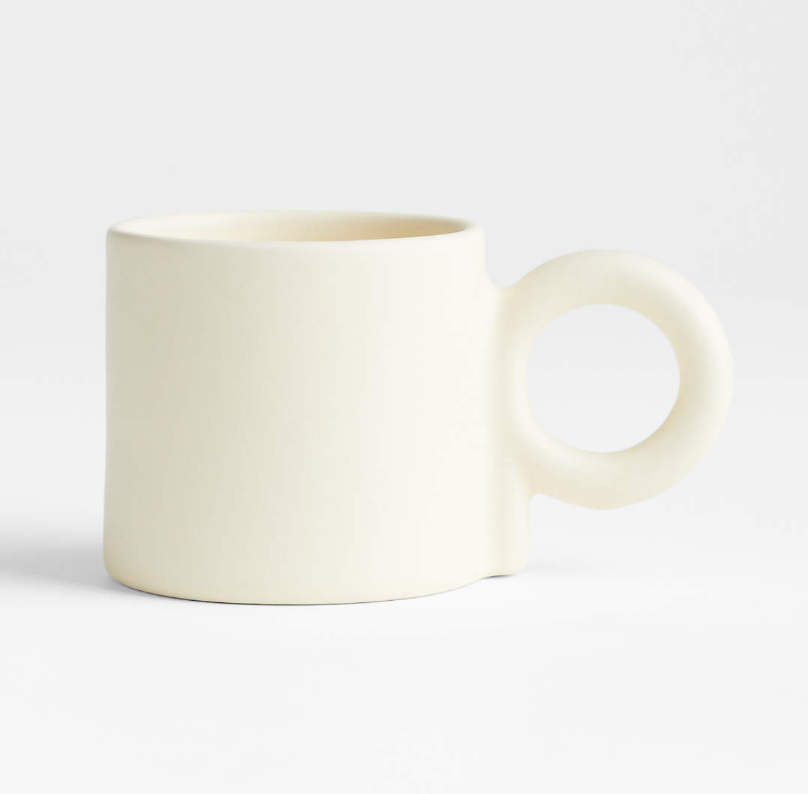 Butter Yellow Stoneware Mug by Molly Baz